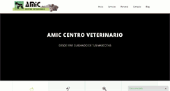 Desktop Screenshot of amicveterinarios.com