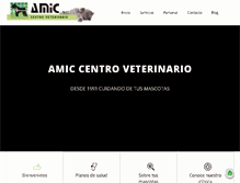 Tablet Screenshot of amicveterinarios.com
